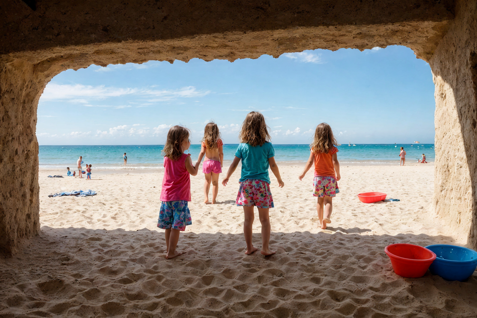 Ein Tag am Strand: Einfaches Deutsch für Anfänger