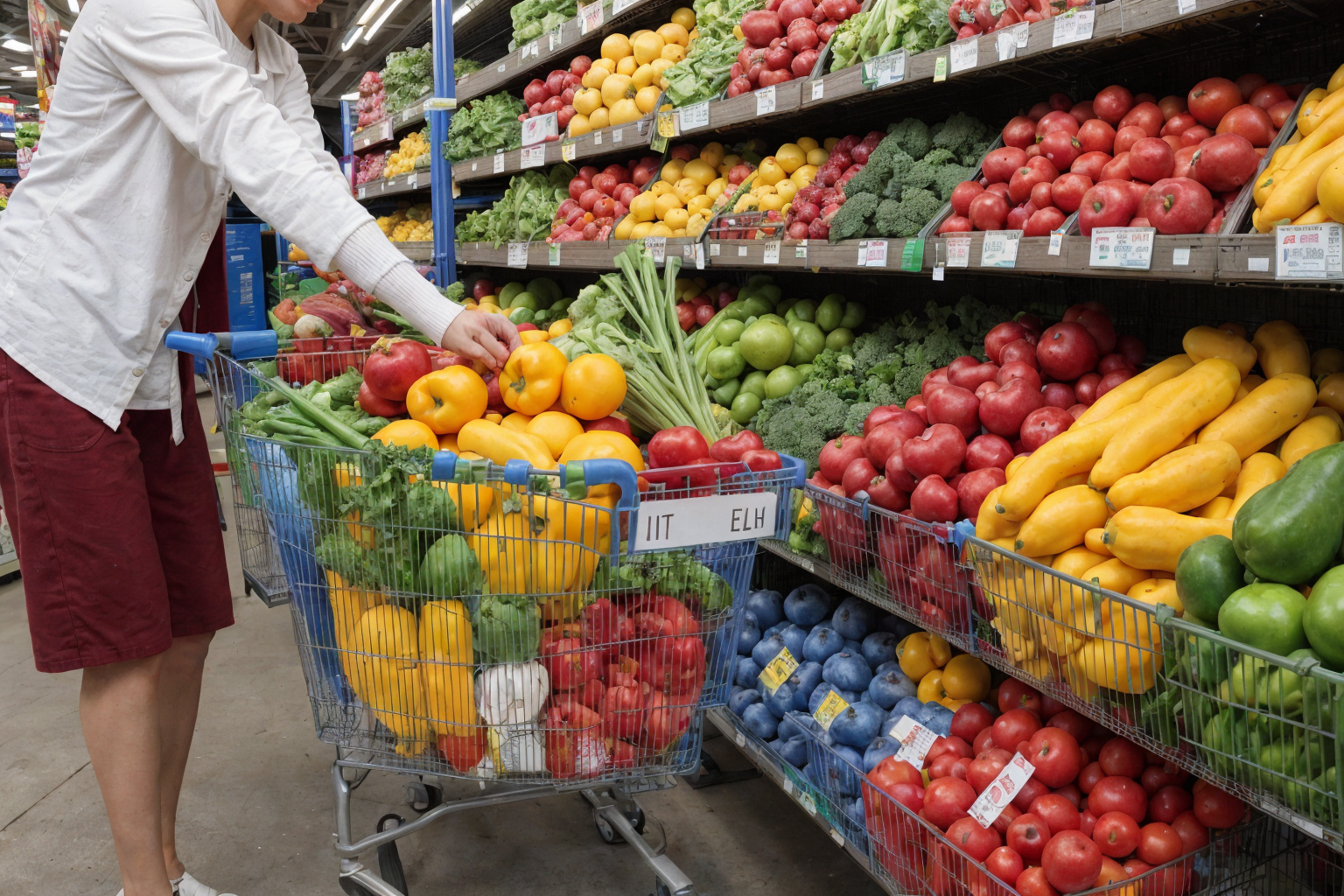 Im Supermarkt: Eine kurze Geschichte für Anfänger im Deutschlernen